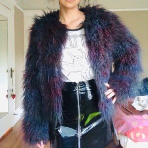 Free People Faux Fur Shaggy jacket